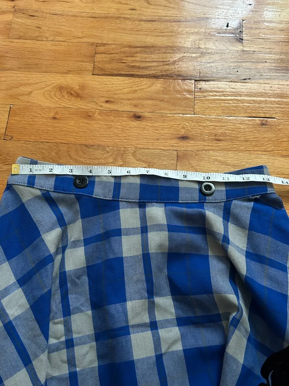 Hot Topic Harry Potter Ravenclaw Plaid Skirt Women's Small Academia Cosplay GUC
